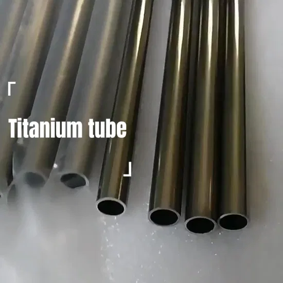 Tubo de titânio puro ASTM B338 99,99% (Ti) Preço